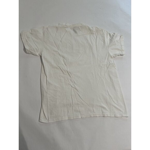 TRADE Merch Rhinestone T-Shirt in White - Picture 3 of 4